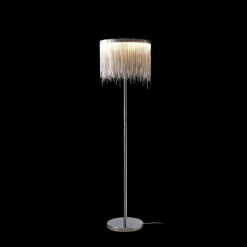 Alisa Luxury Hardware Aluminum Chain Tassel Floor Lamp - product detail 9