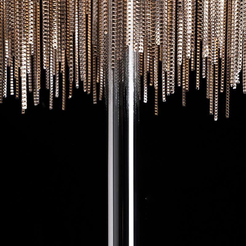 Alisa Luxury Hardware Aluminum Chain Tassel Floor Lamp - product detail 5