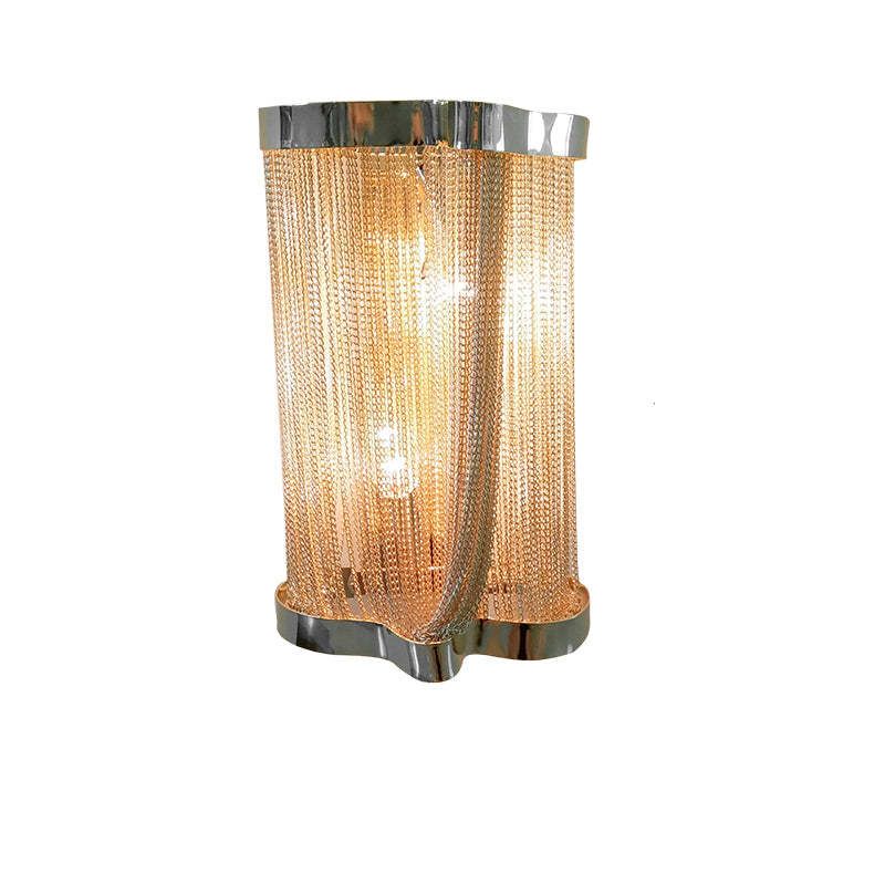 Ashley Aluminum Chain Tassel Wall Sconce - product detail 13