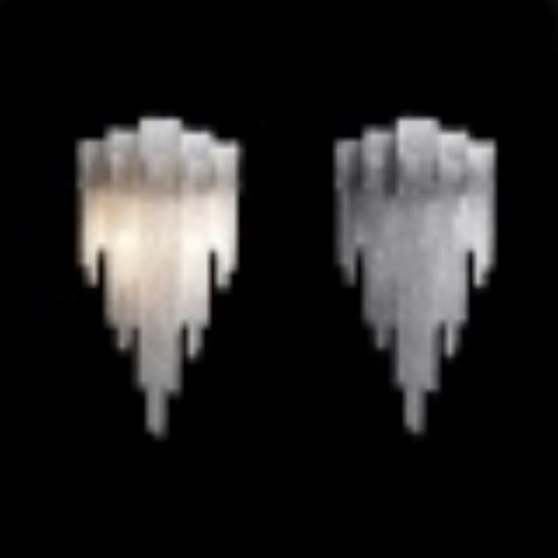 Alisa Luxury Plated Aluminum Chain Tassel Wall Sconce - product detail 3
