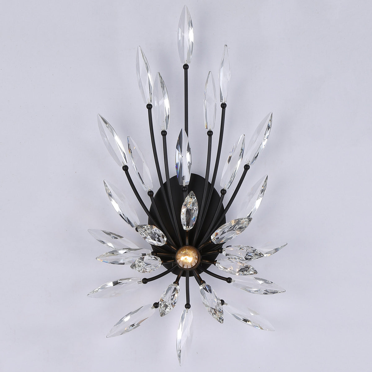 Lily Starburst Crystal Sputnik Wall Sconce - product detail 2