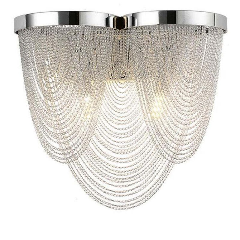 Aluminum Chain Tassel Wall Sconce - product detail 5