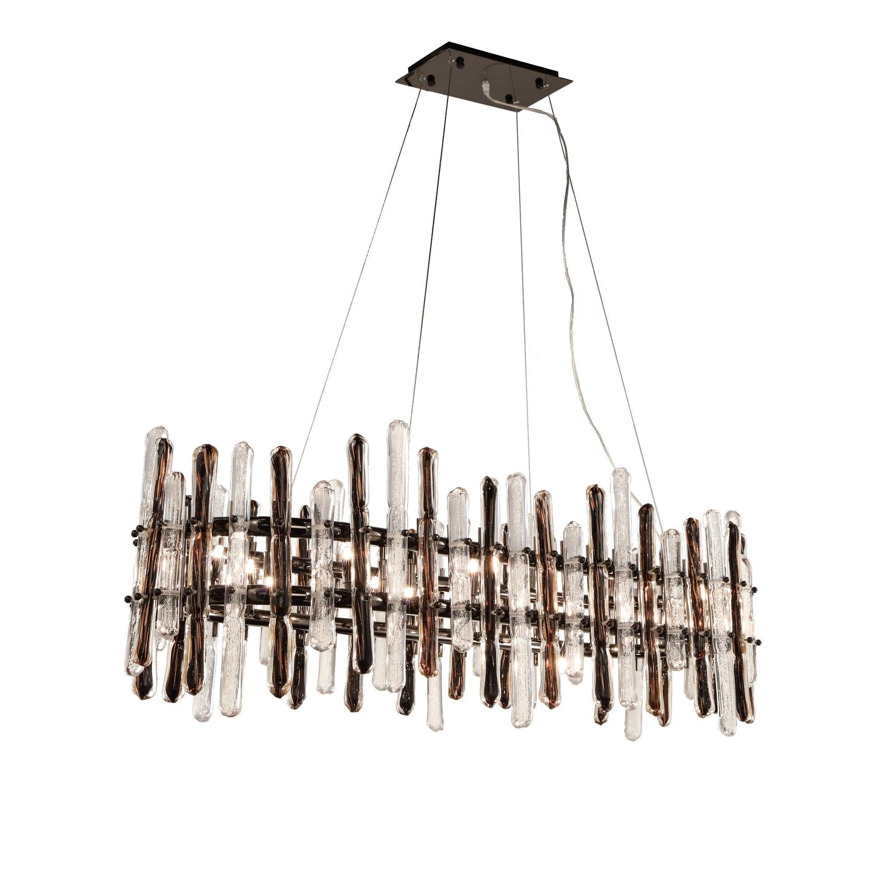 Sanjil Linear Glass Chandelier