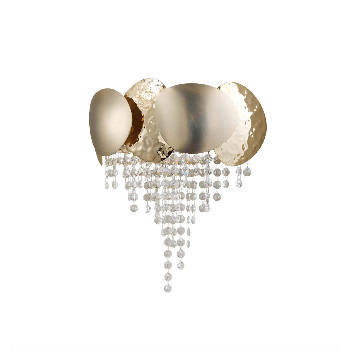 Amadeo Brass Crystal Sconce - product detail 8