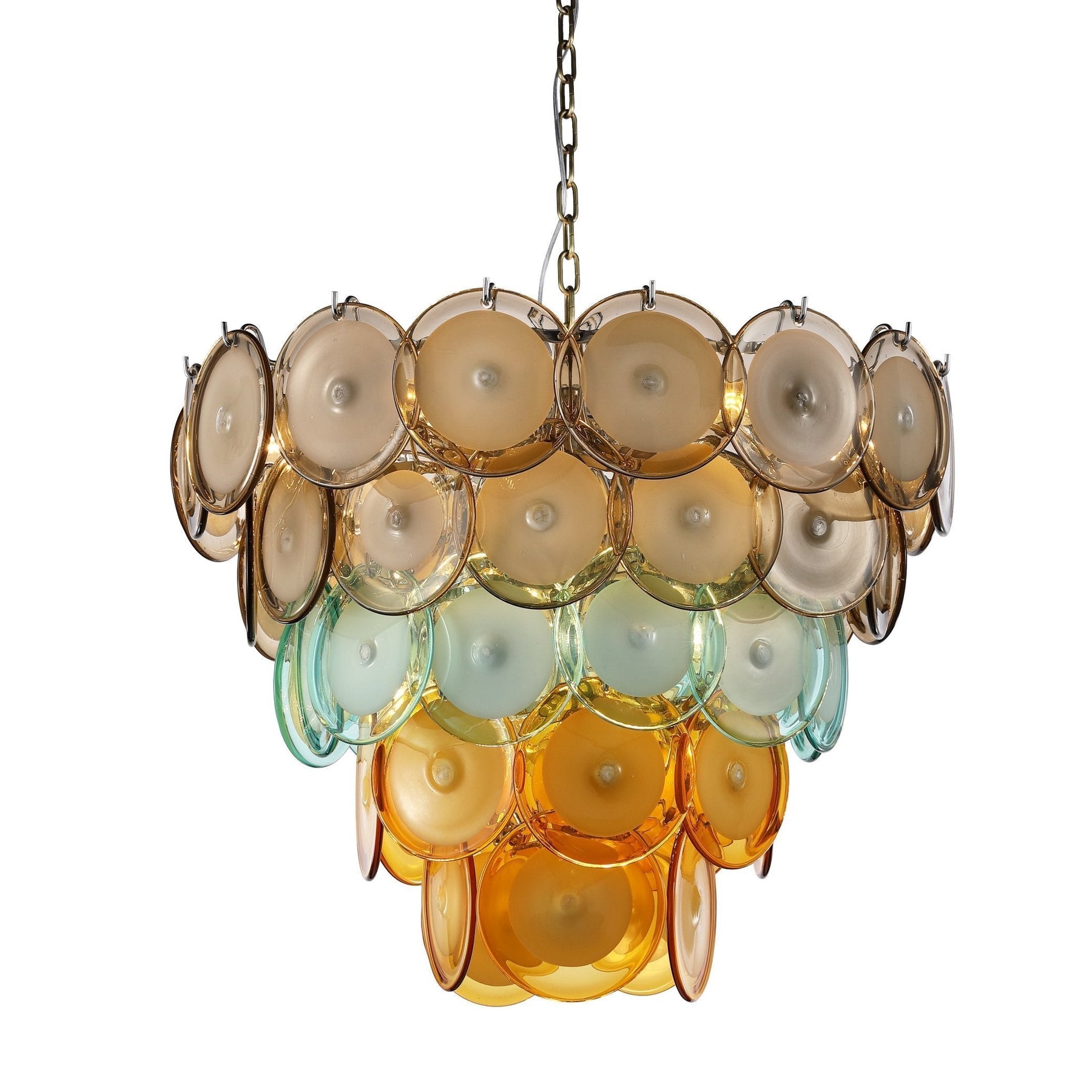 Bettina Murano Round Glass Chandelier