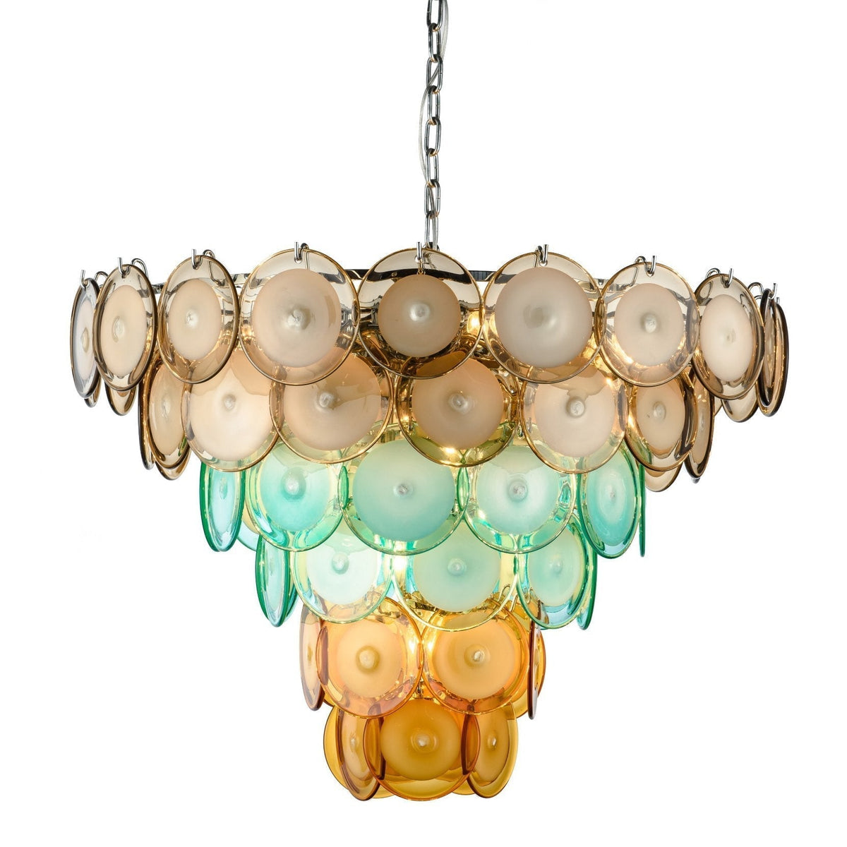 Bettina Murano Round Glass Chandelier