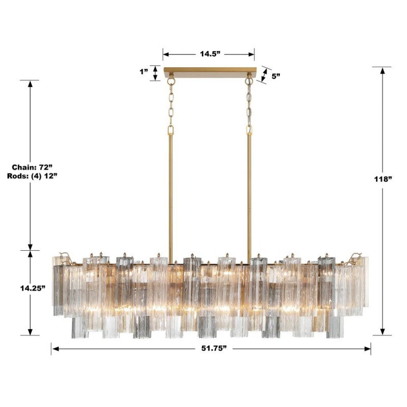 Addien 14-Light Chandelier