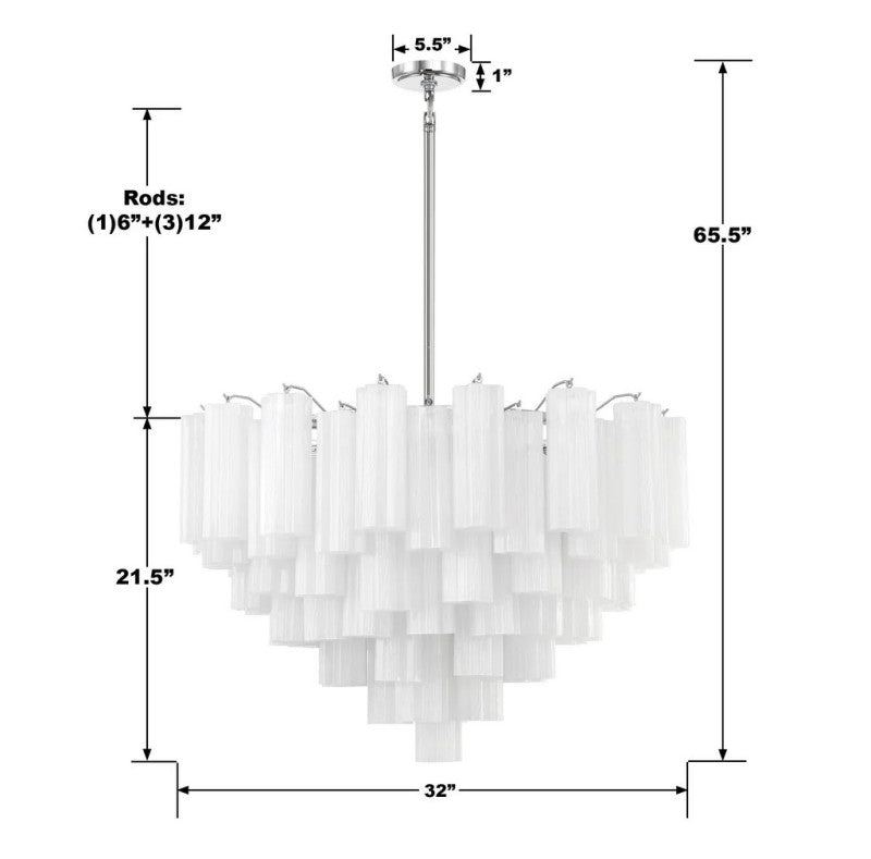Addien 16-Light Chandelier