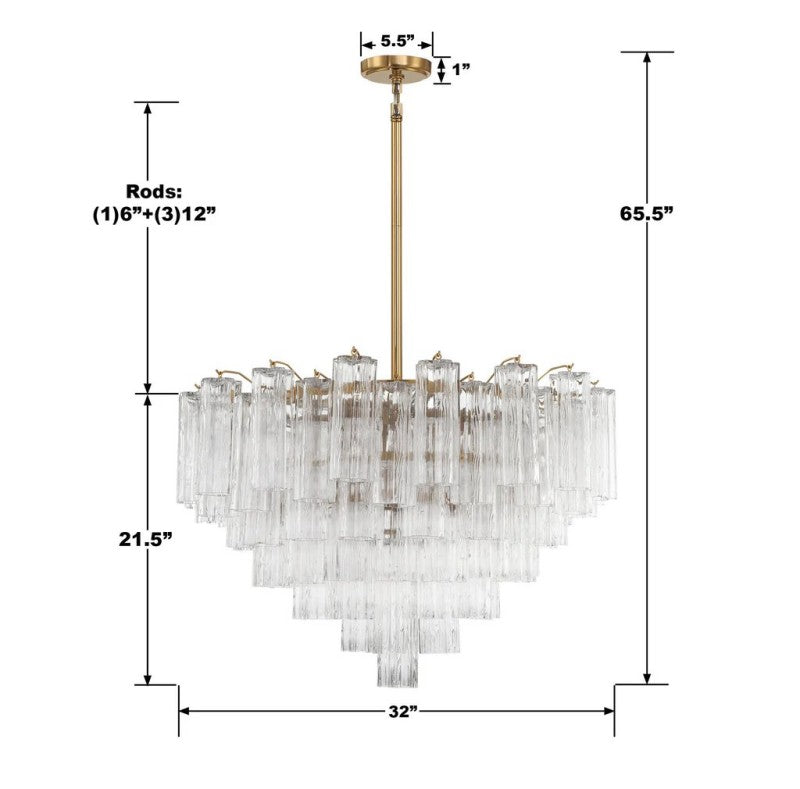 Addien 16-Light Chandelier