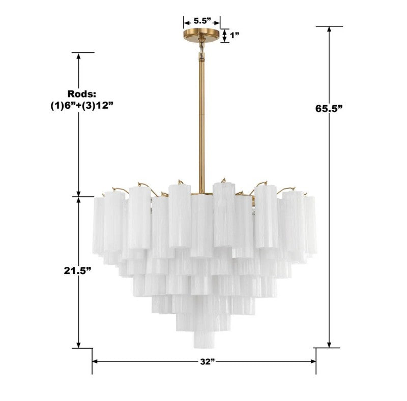Addien 16-Light Chandelier
