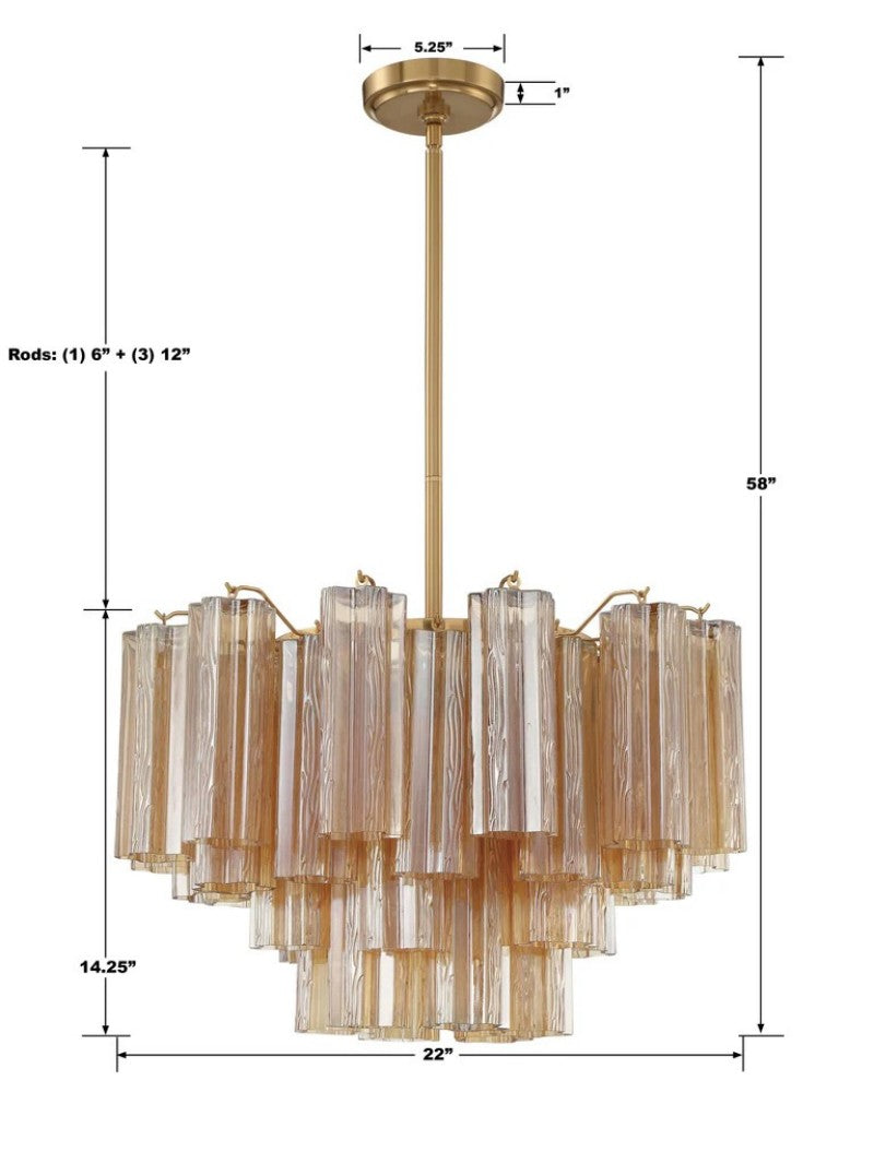 Addien 9-Light Chandelier