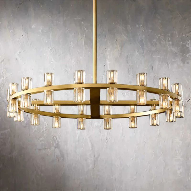 Aka Wine-glass Round Chandelier 36"48"