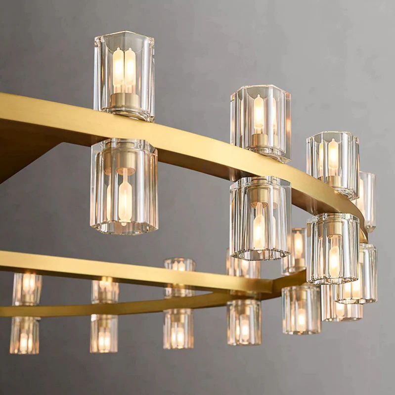 Aka Wine-glass Round Chandelier 36"48"