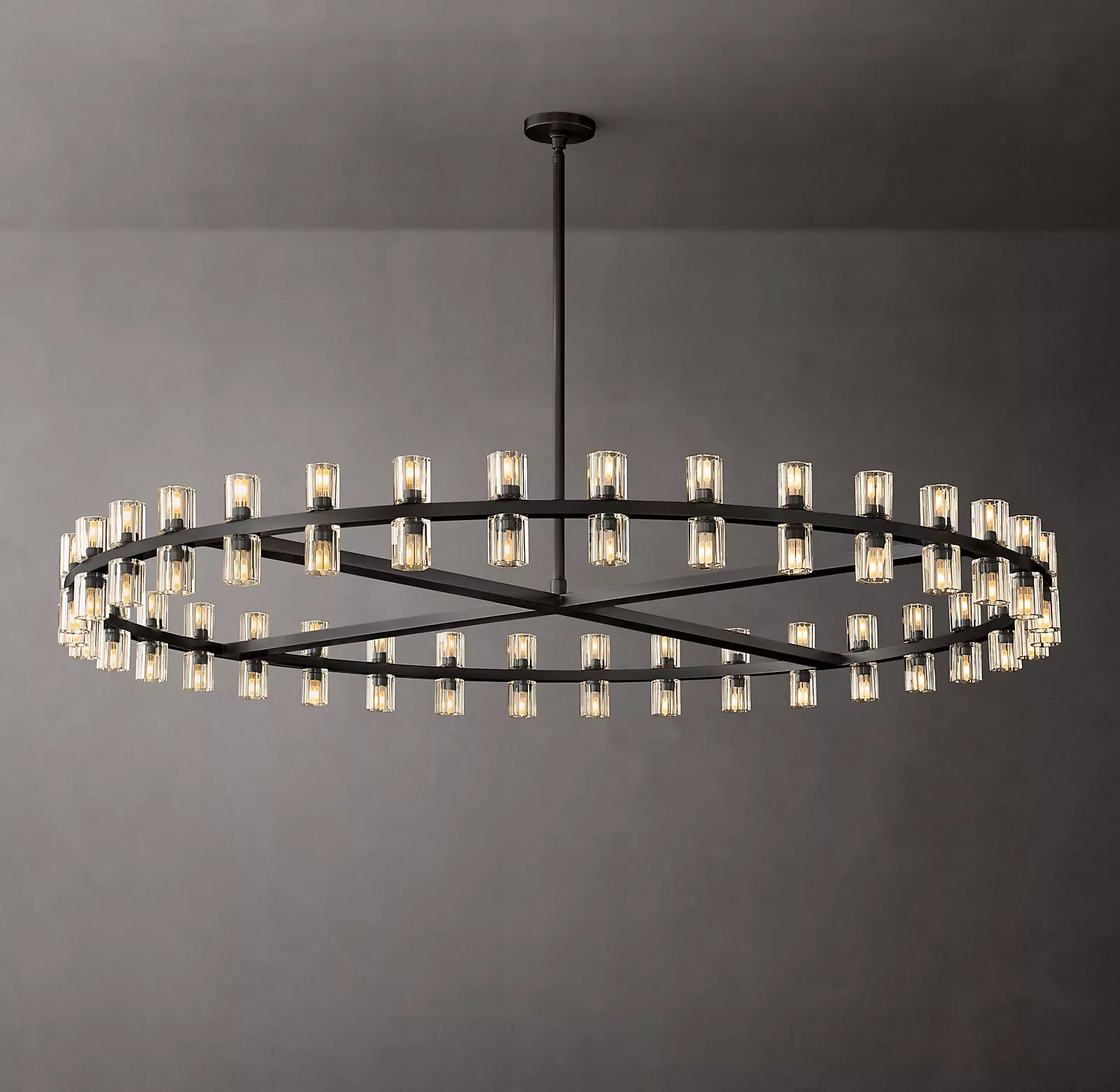 Aka Wine-glass Round Chandelier 60"