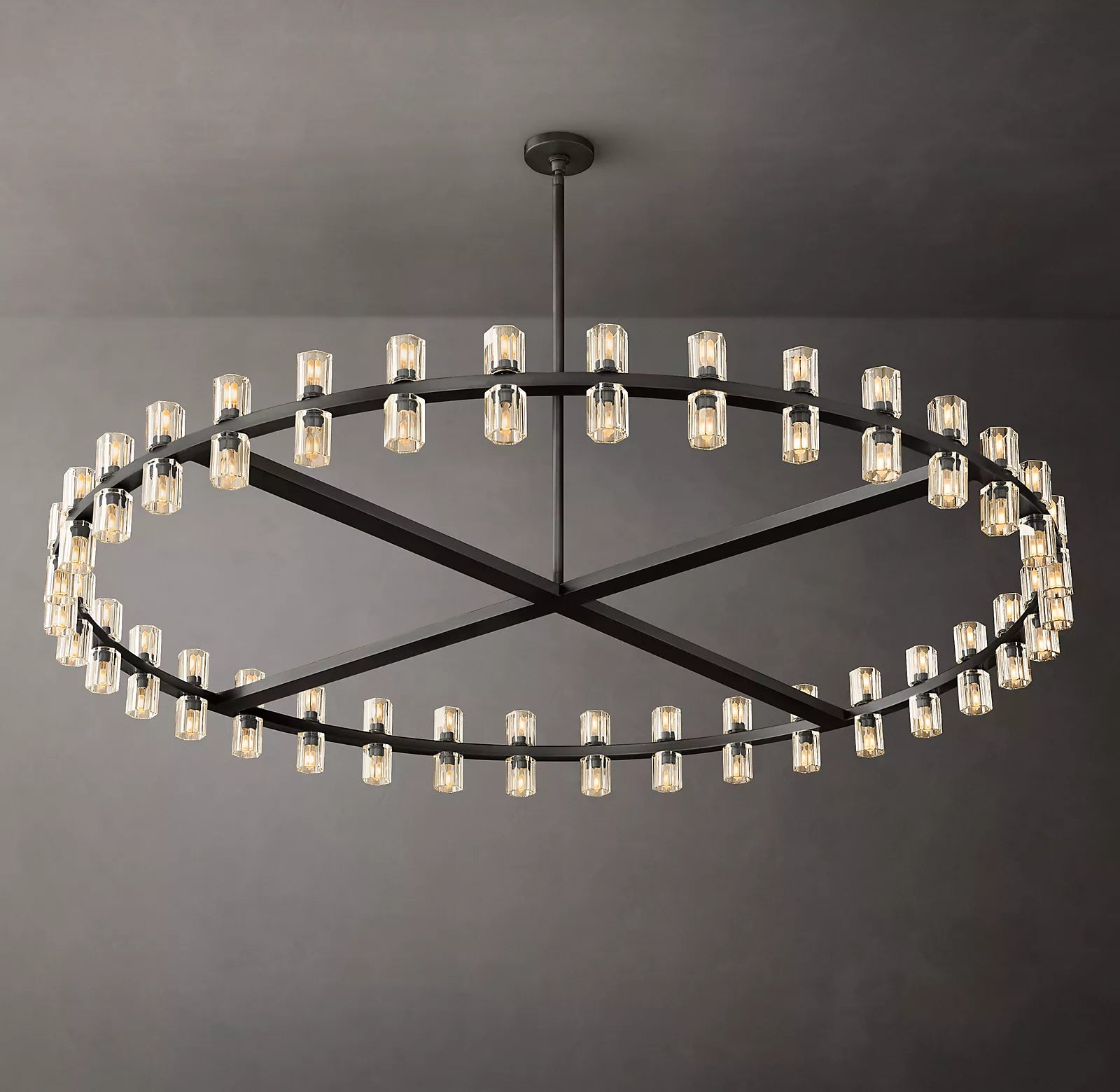 Aka Wine-glass Round Chandelier 60"