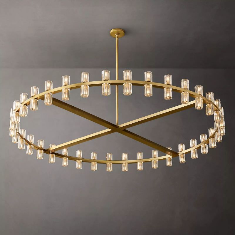 Aka Wine-glass Round Chandelier 60"