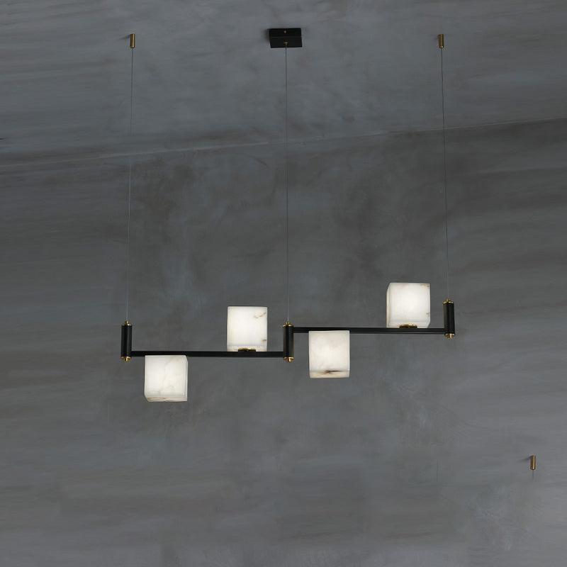 Terry Alabaster Cubic Island Chandelier - product detail 3