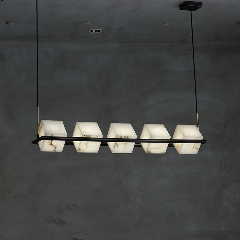 Terry Alabaster Cubic Island Chandelier - product detail 4