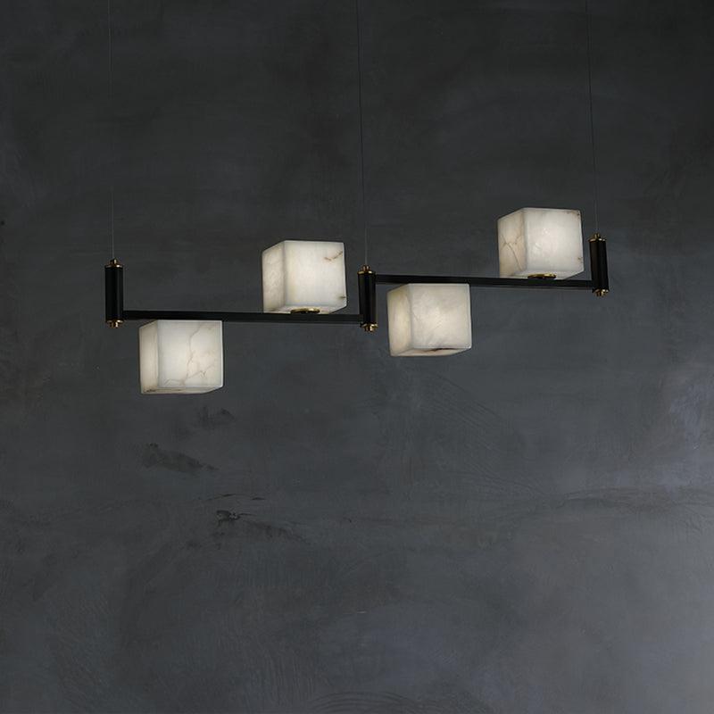 Terry Alabaster Cubic Island Chandelier - product detail 5