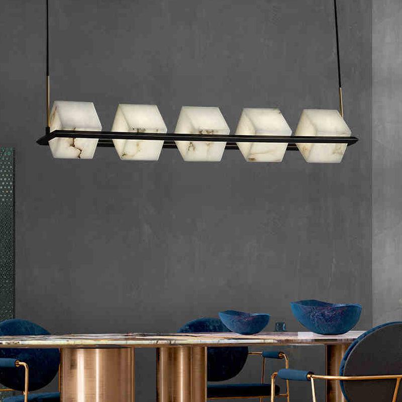 Terry Alabaster Cubic Island Chandelier - product detail 6