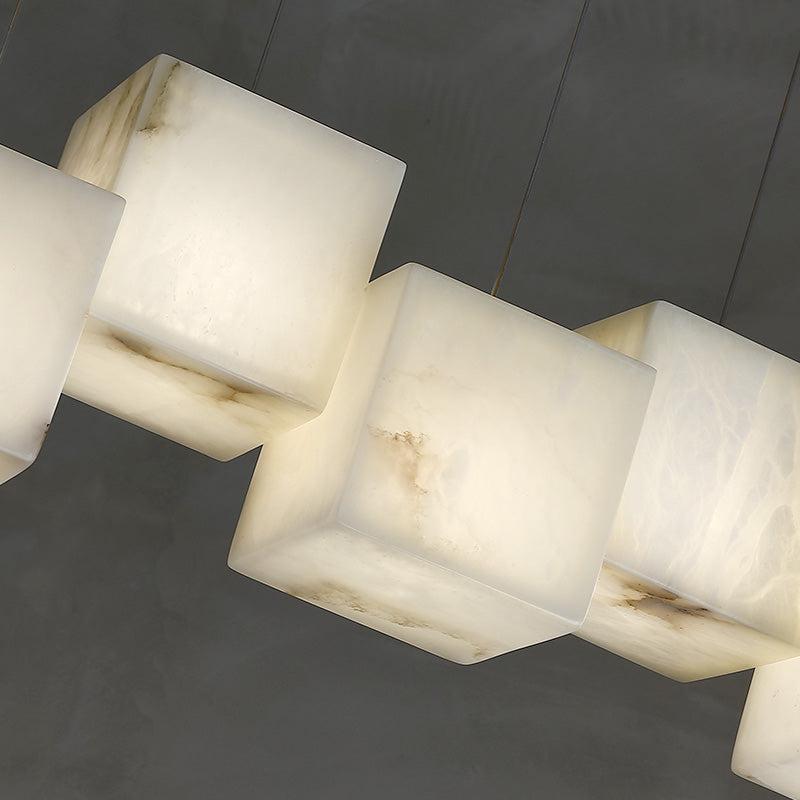 Dave Alabaster Cubic Pendant - product detail 5