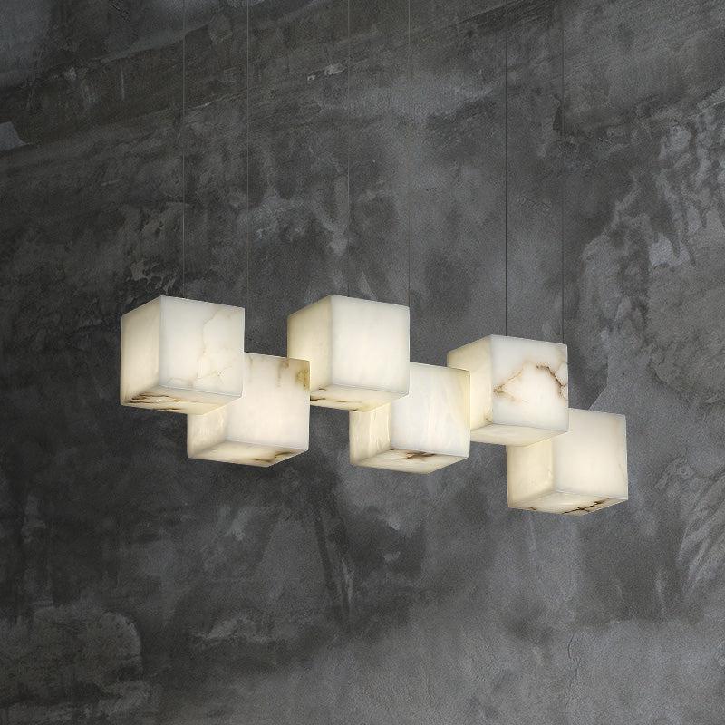 Dave Alabaster Cubic Pendant - product detail 7