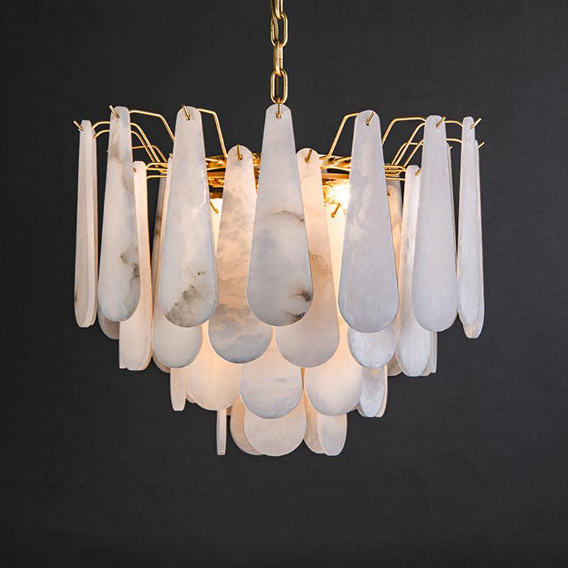 Alabaster Foyer Modern Chandelier - product detail 5