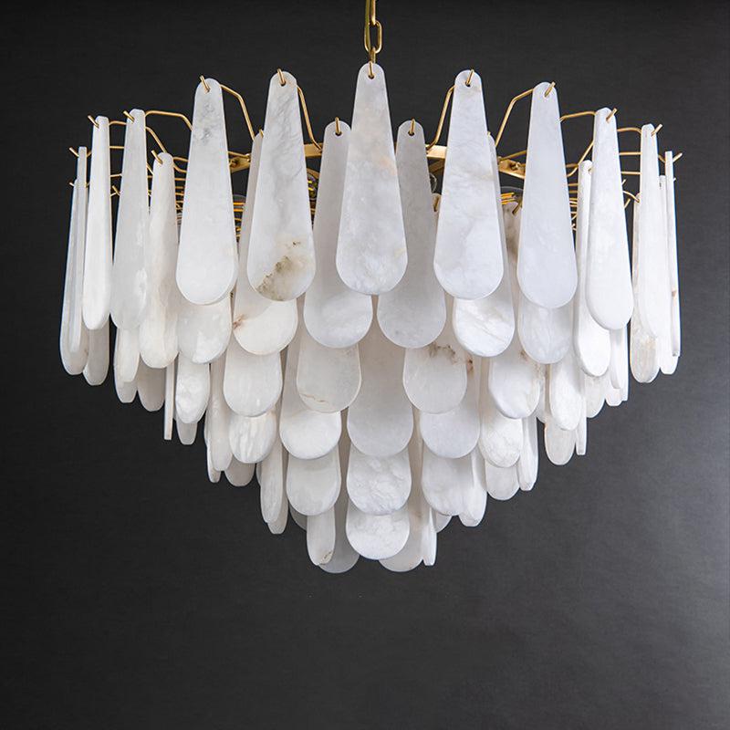Alabaster Foyer Modern Chandelier - product detail 10