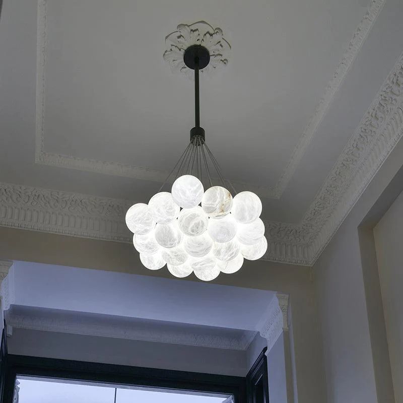 Alabaster Global Ceiling Chandelier - product detail 3