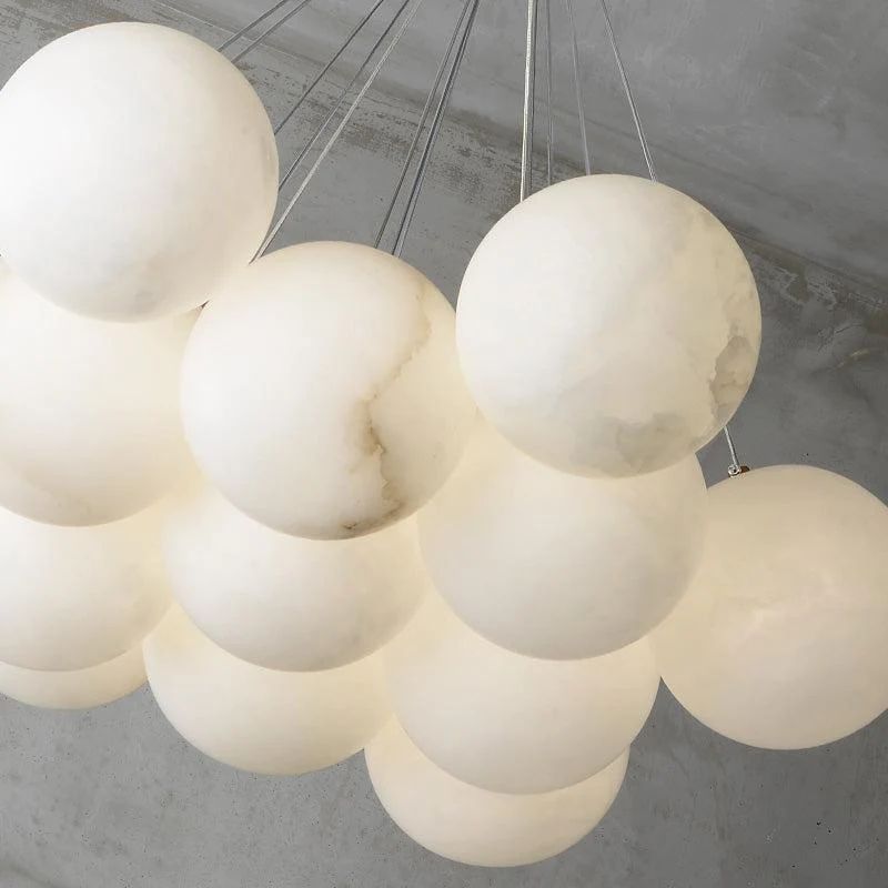 Alabaster Global Ceiling Chandelier - product detail 4