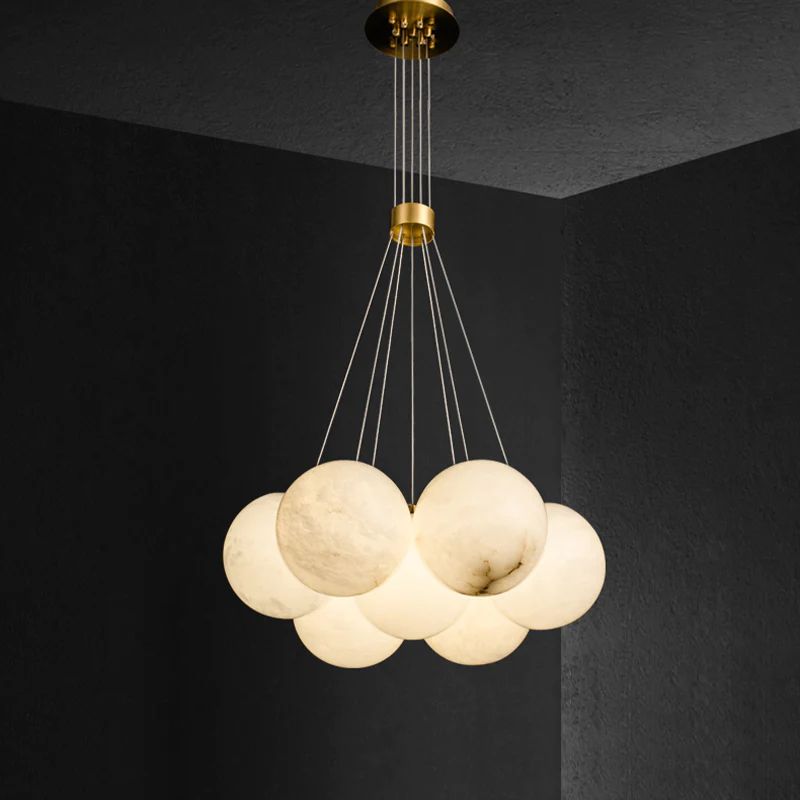 Alabaster Global Ceiling Chandelier - product detail 8