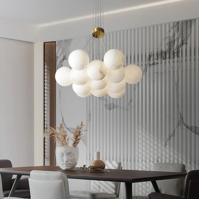 Alabaster Global Ceiling Chandelier - product detail 2