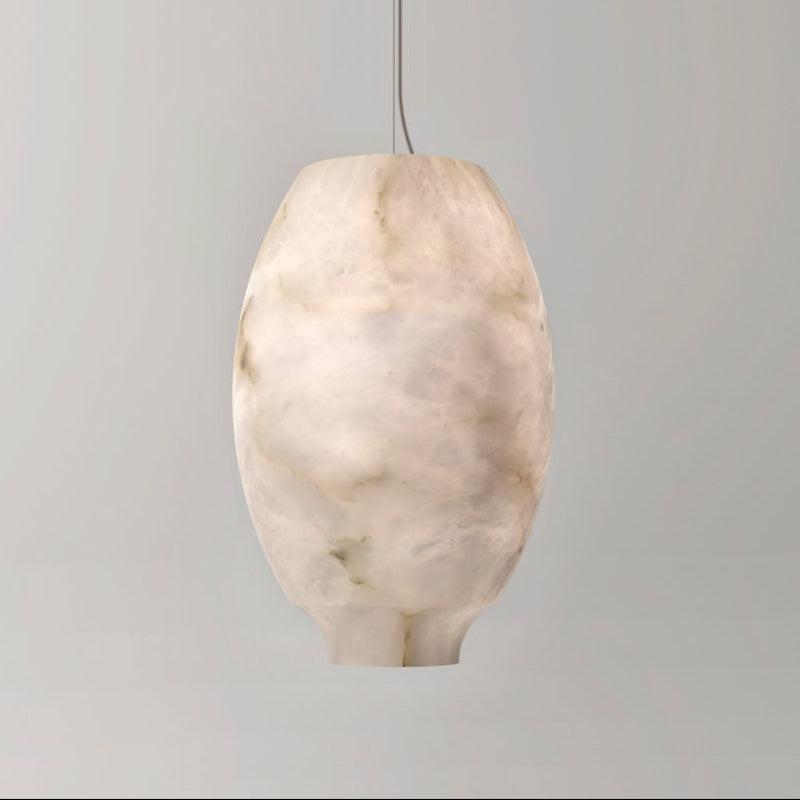 Alabaster Lantern Round Pendant - product detail 4