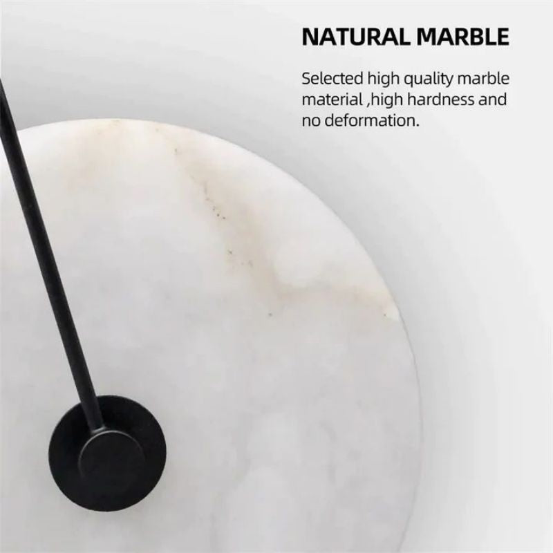 Alabaster Modern Disc Wall Sconce - product detail 7