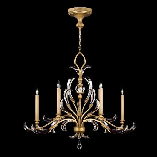Alice Candle Oblong Chandelier 44" - product detail 2