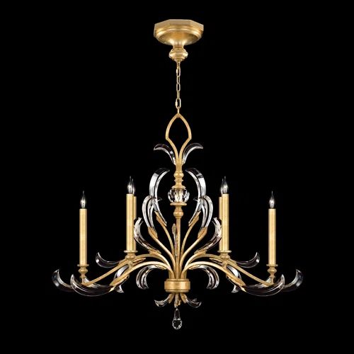 Alice Candle Oblong Chandelier 44" - product detail 7