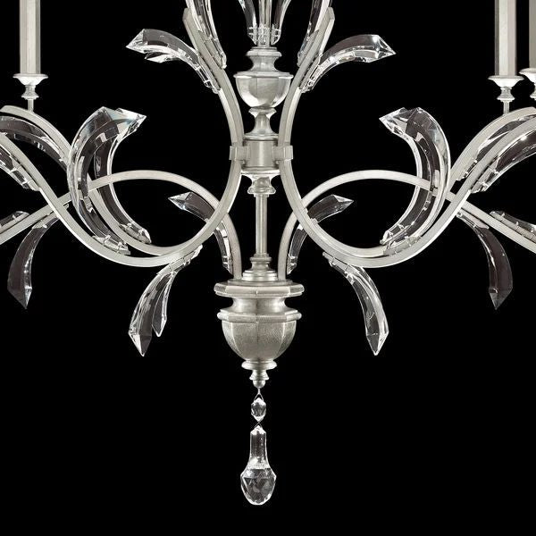 Alice Candle Oblong Chandelier 74" - product detail 8