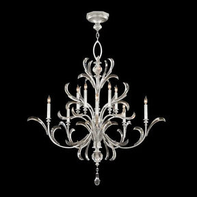 Alice Candle Round 2-Tier Chandelier 56"