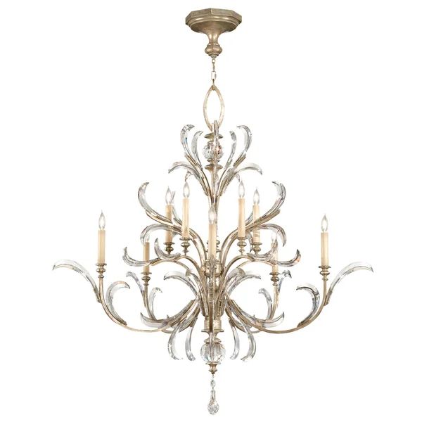 Alice Candle Round 2-Tier Chandelier 56" - product detail 10