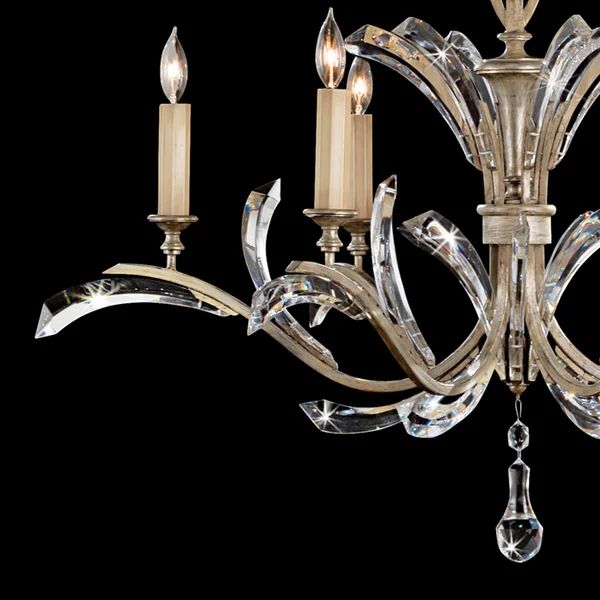 Alice Candle Round Chandelier 42" - product detail 4