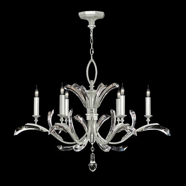 Alice Candle Round Chandelier 42" - product detail 6