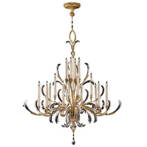 Alice Candle  Arcs  2-Tier Chandelier 57"