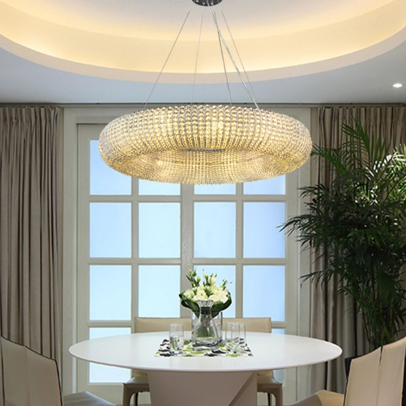 Alison Series Crystal Round LED Chandelier - product detail 13