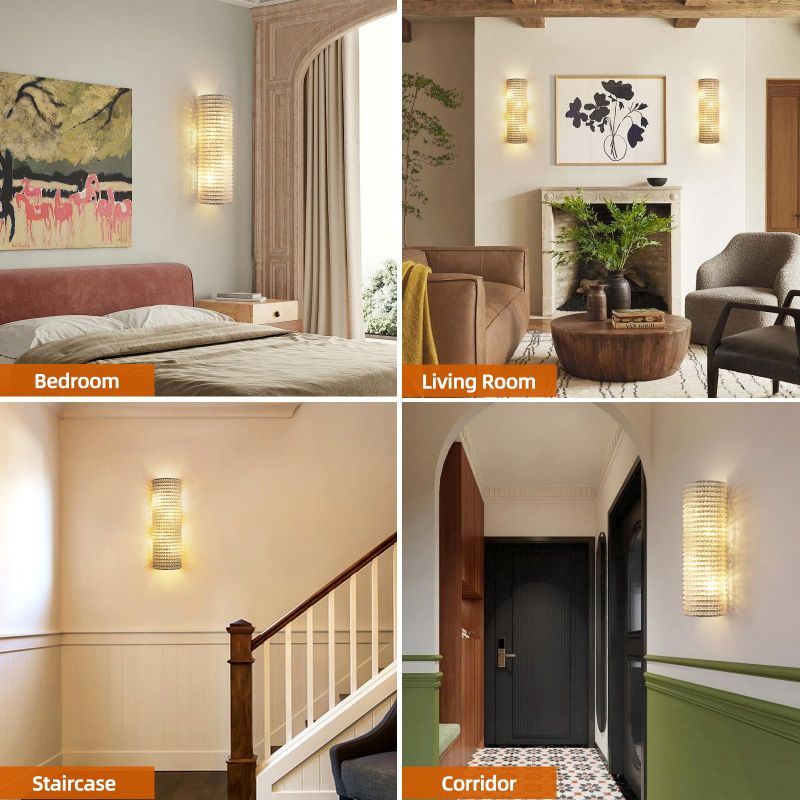 Alison Series Crystal Wall Sconce - product detail 5