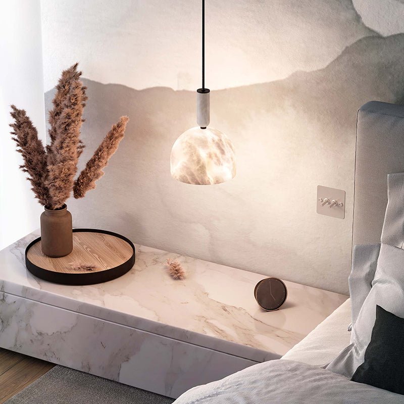 Altus Alabaster Pendant Light - product detail 9