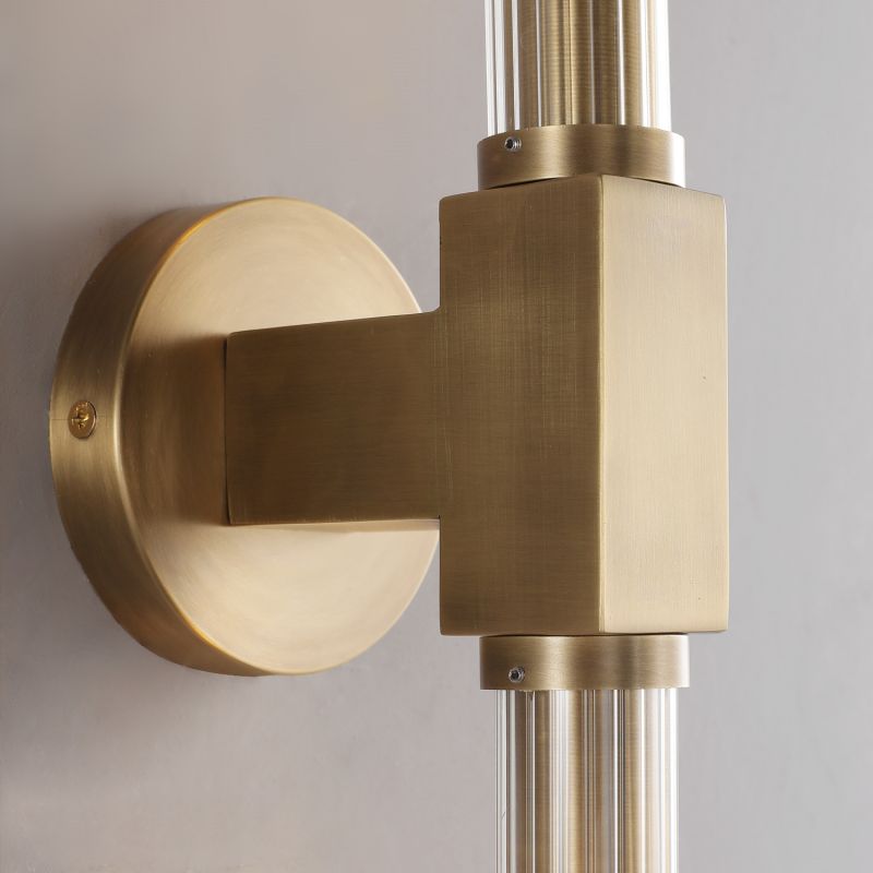 Amorra Candlestick Glass Wall Sconce - product detail 8