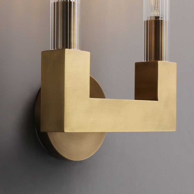 Amorra Candlestick Glass Wall Sconce - product detail 20