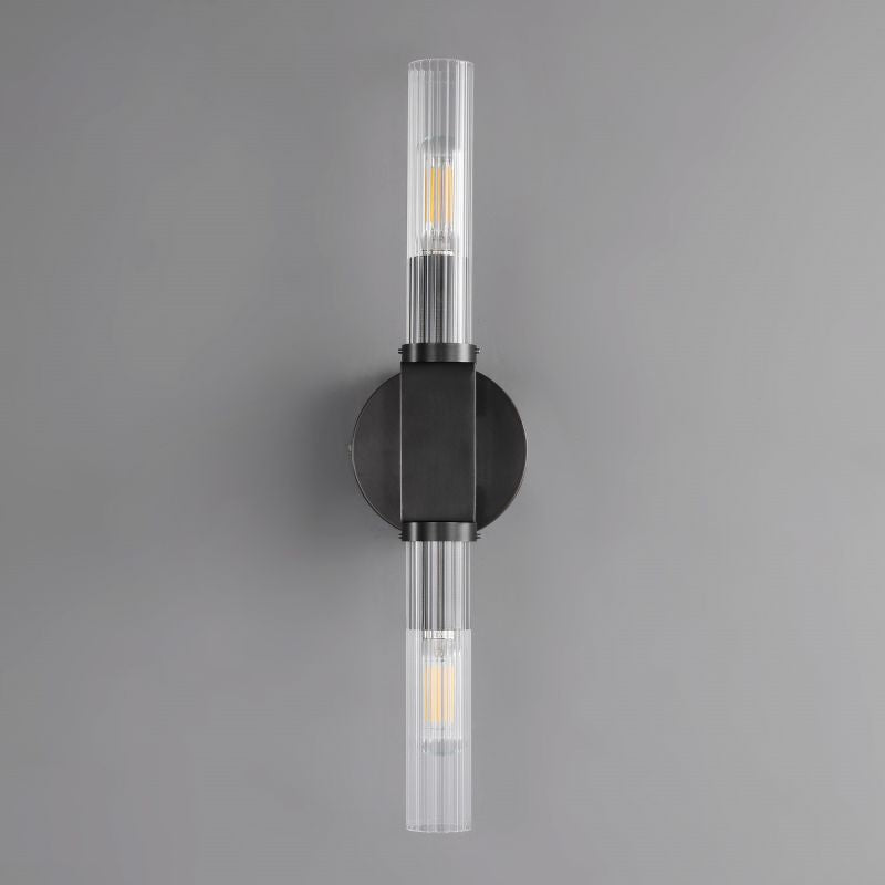 Amorra Candlestick Glass Wall Sconce - product detail 12