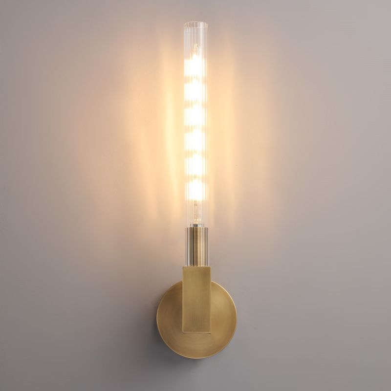 Amorra Candlestick Glass Wall Sconce - product detail 26