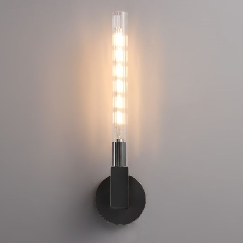 Amorra Candlestick Glass Wall Sconce - product detail 52